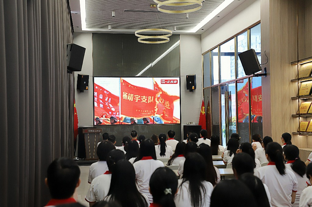 銘記歷史 捍衛(wèi)和平丨集團(tuán)組織全體員工觀看紀(jì)念中國(guó)人民抗日戰(zhàn)爭(zhēng)暨世界反法西斯戰(zhàn)爭(zhēng)勝利80周年大會(huì)(圖7)